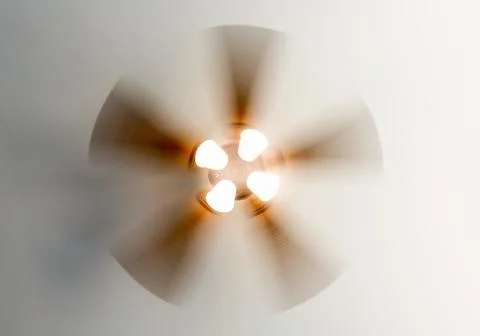 Ceiling Fan in Motion Stock Photos