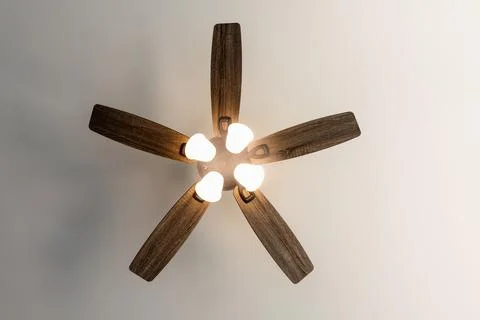 Ceiling Fan in Motion Stock Photos