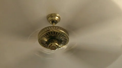 Ceiling fan refreshing Video stock 600155