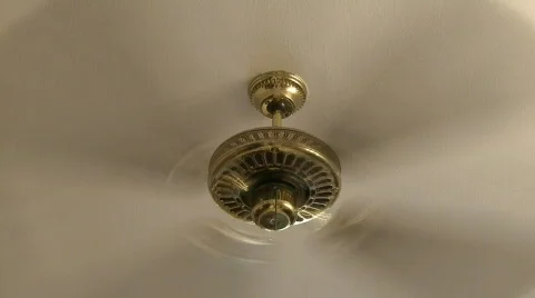 Ceiling fan running fast 動画素材 160014