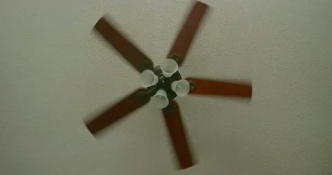 Ceiling Fan - Slow Stock Footage 218042036