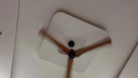 Ceiling fan slow motion 動画素材 344924772