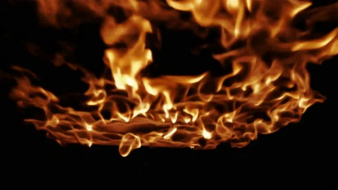Ceiling on Fire Stock Footage 104815607