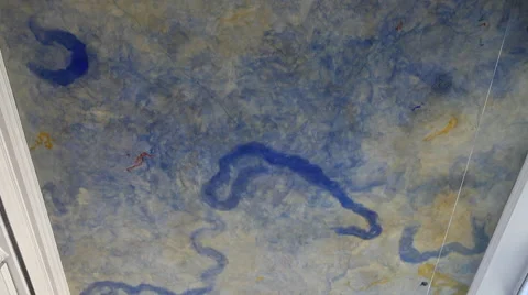 Ceiling Fresco II Stock Footage 40806626