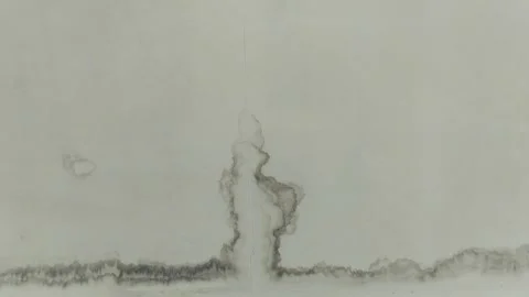 The ceiling of the house is growing black mold Видео 301170421