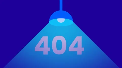 Ceiling Lamp 404 Display Stock Footage 335667664