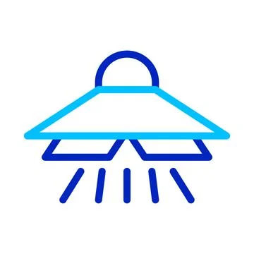 Ceiling lamp icon, light concept. Modern lighting equipment for home and of.. Stock Illustration