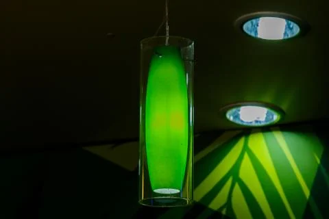 Ceiling lamp for interior decoration (ceiling) Stock Photos