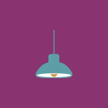 Ceiling lamp. Vector Stock Illustration