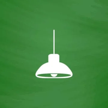 Ceiling lamp. Vector. Stock Illustration