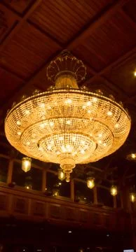 Ceiling light beautiful shape Stock Photos