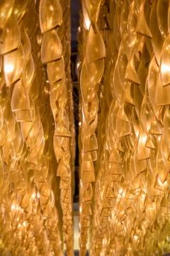 Ceiling light decoration Stock Photos