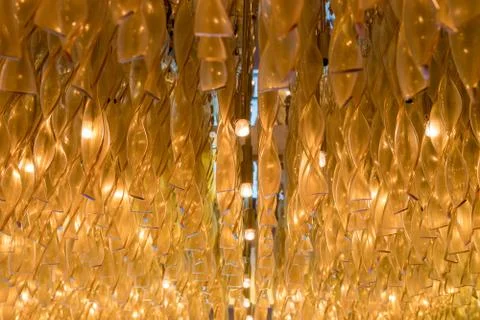 Ceiling light decoration Stock Photos