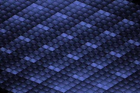 Ceiling light panels - black blue fractal digitally abstract texture Stock Illustration