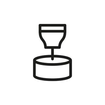 Ceiling lights icon vector design templates simple and modern Stock Illustration