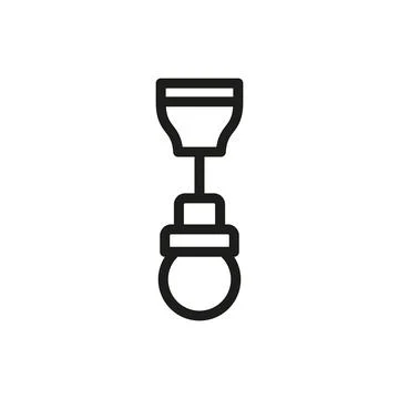 Ceiling lights icon vector design templates simple and modern Stock Illustration