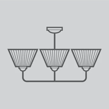 Ceiling Lights Stock Illustration