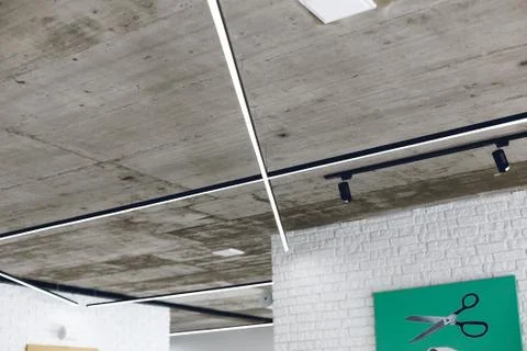 Ceiling in the loft style Foto stock