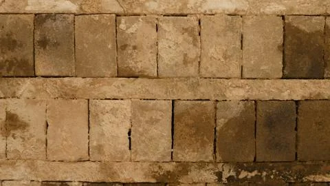 Ceiling made of concrete blocks Stock Photos