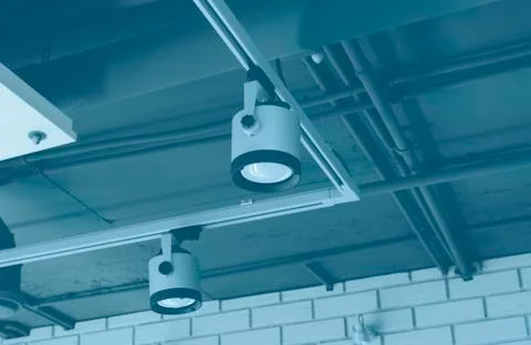 Ceiling In Office Stock Photos