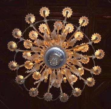 Ceiling pendant lamp Stock Photos