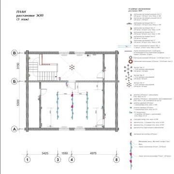 Ceiling Plan 스톡 일러스트