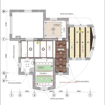 Ceiling Plan Illustrazione stock