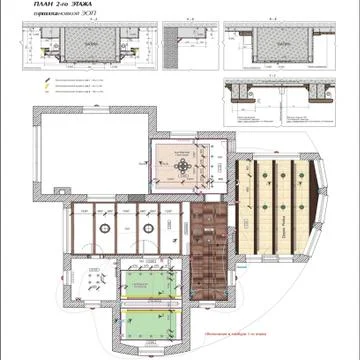 Ceiling Plan Illustrazione stock