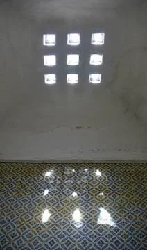 Ceiling in Topkapi Palace Harem Stock Photos