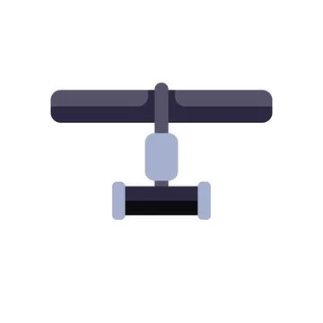 Ceiling track light fixture illuminating the room Stock Illustration