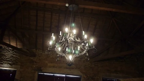 The ceiling in the wine cellar. Video stock 80248792