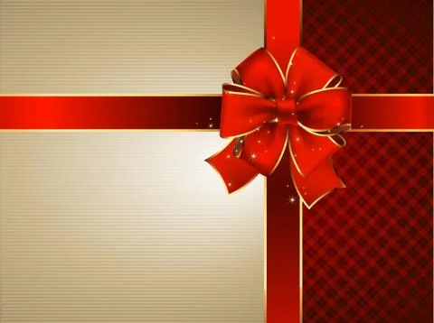 Celebrate bow background Stock Illustration