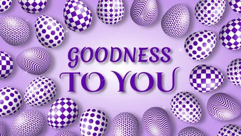 Celebrate Easter holiday with creative illustration using beautiful decorat.. Stock Illustration