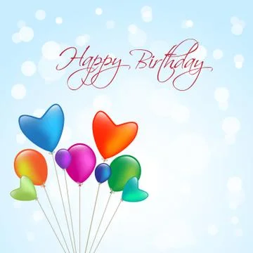 Celebrated card Stock Illustration