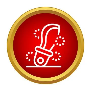 Celebrating firecracker icon with exploding sparkles and fuse 스톡 일러스트
