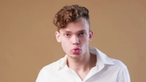 Celebrating guy dancing Stock Footage 206367437