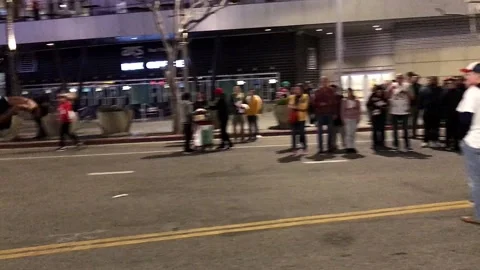 Celebrating Home Win Video stock 161891204