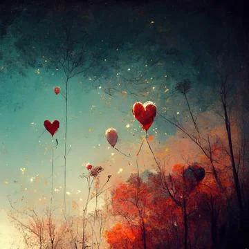 CELEBRATING LOVE Stock Illustration