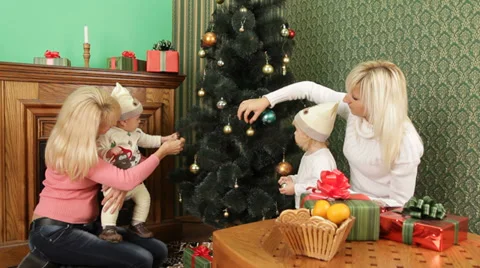 Celebrating New Year Stock Footage 30678306