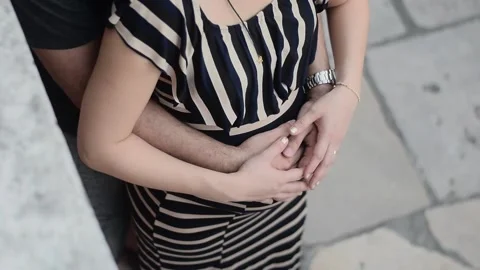 Celebrating the pregnancy. Stock Footage 137676768