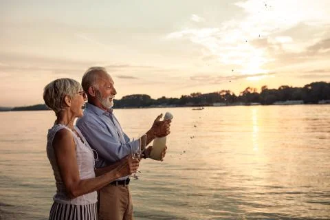 Celebrating summer Stock Photos