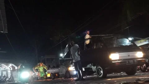 Celebrating takbir Stock Footage 330184101