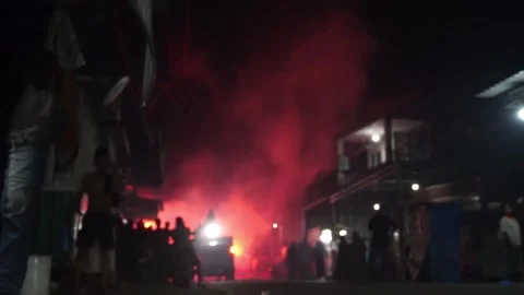 Celebrating takbir Stock Footage 330184471