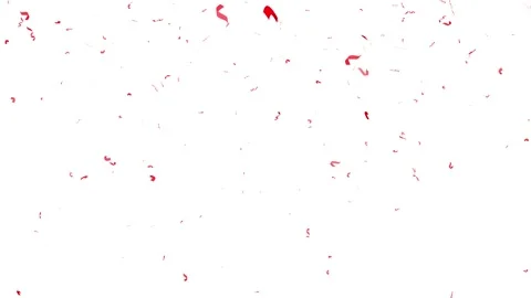 Celebration 3D Multi-colored Confetti Burst and Fall Animation. Vídeos de archivo 335997846