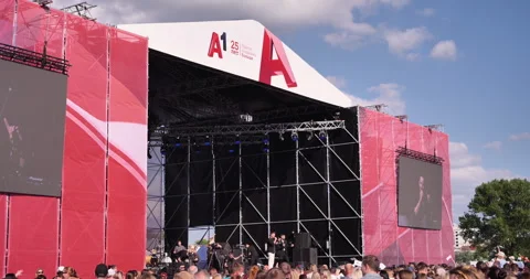 Celebration: A1 Telecom Event with Live Music in Belarus, Minsk - June 8, 2024 Видео 277360389