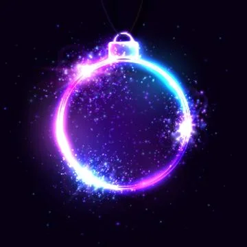 Celebration background. Abstract technology frame. Stock Illustration