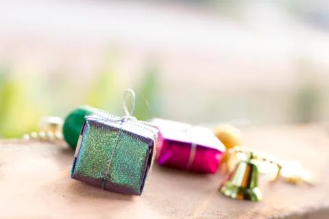 Celebration background with gift boxes Stock-Fotos