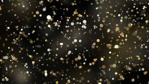 Celebration bokeh black background Video stock 205042225