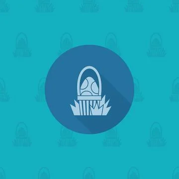 Celebration Easter Icon Celebration Easter Icon with Seamless Background. ... Stock Photos