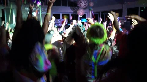 Celebration fluro Video stock 46182832